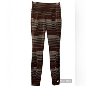 Athleta leggings, size small.  Multicolor purple, black, and gray.  Good as new!